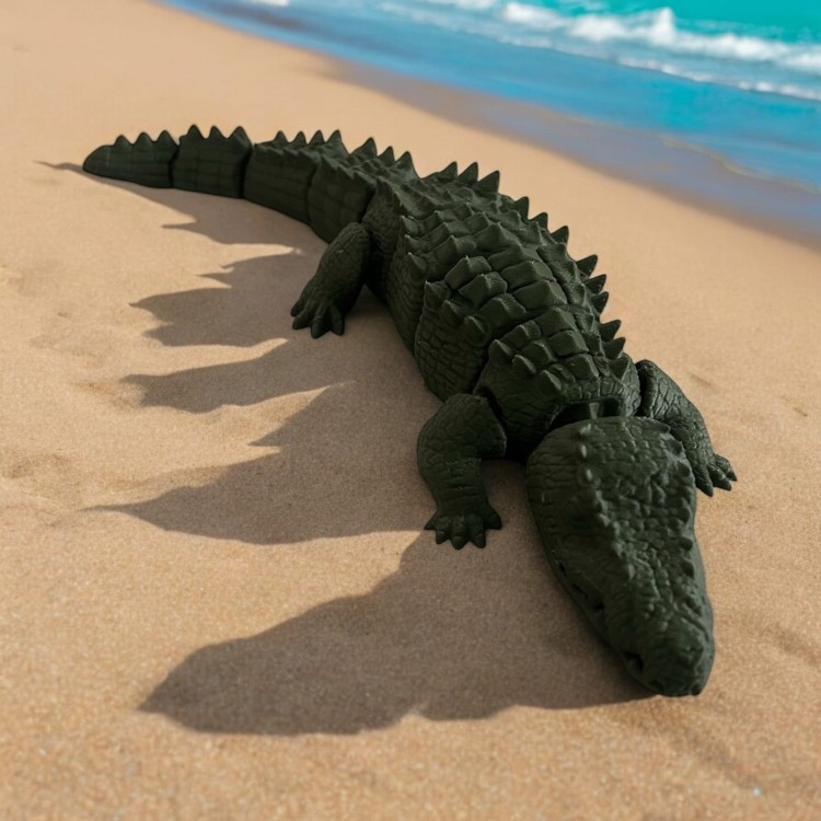Ruchoma Figurka - Krokodyl