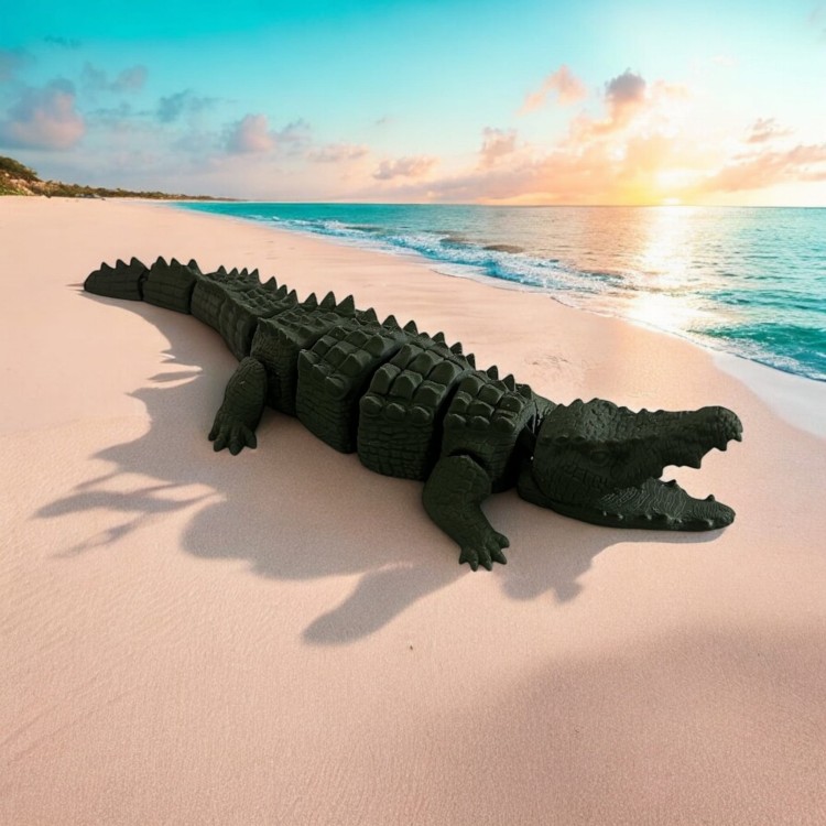 Ruchoma Figurka - Krokodyl