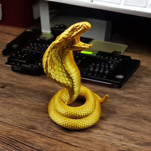 Stojak na słuchawki Cobra - Złota