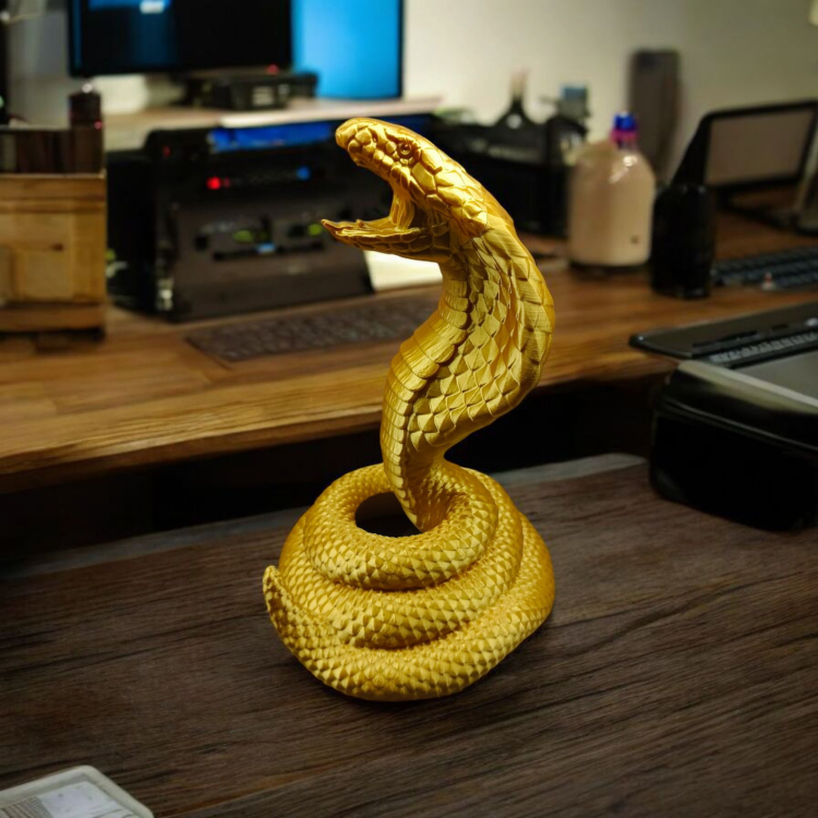 Stojak na słuchawki Cobra - Złota