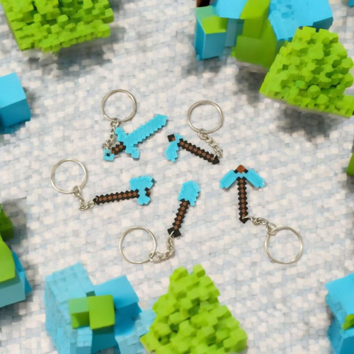 Brelok Minecraft - Narzędzia