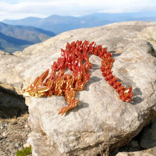 Smok kryształowy - Ognisty