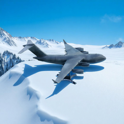 Samolot C17 Globemaster III skala 1:200