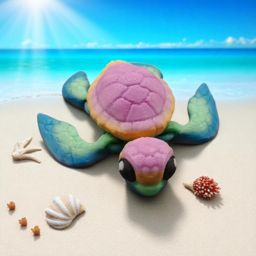 Minis Żółw - Tęczowy