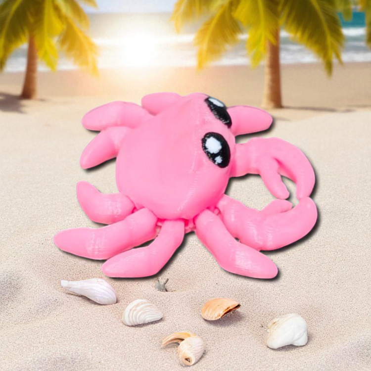 Minis krab - różowy