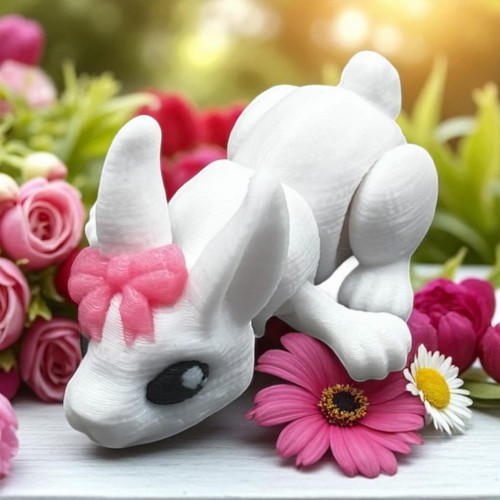 Minis królik z kokardą