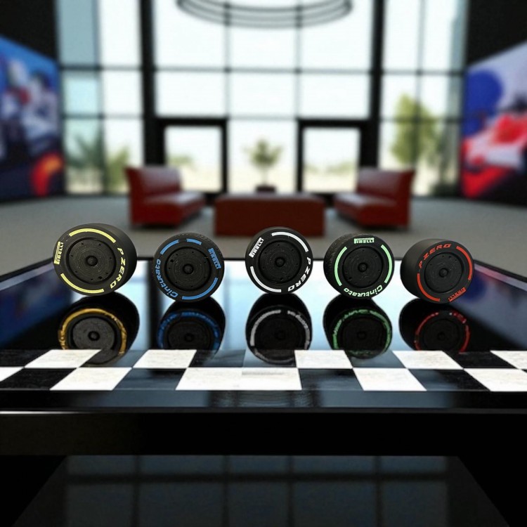 Magnesy na lodówkę F1 - Zestaw