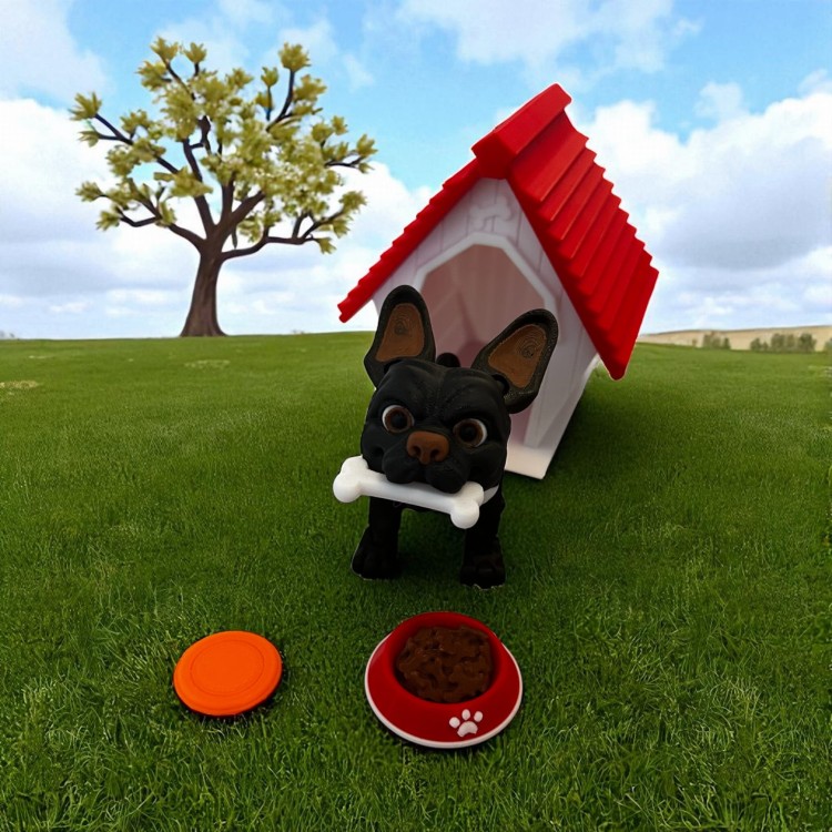 Buldog francuski 3D