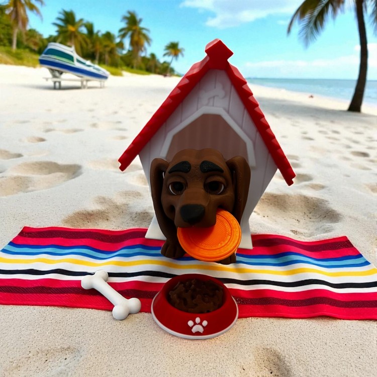 Pies druk 3D jamnik Winston