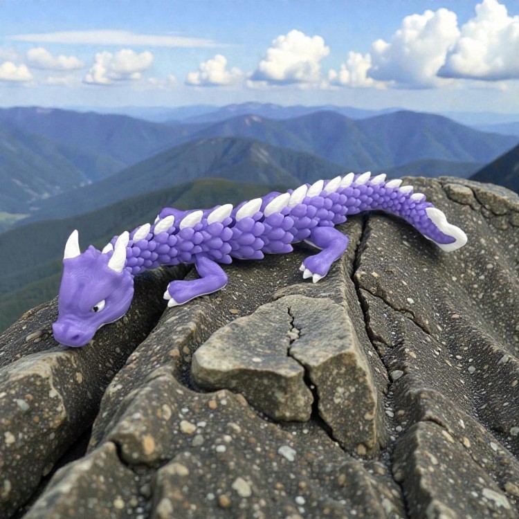 Smok chiński druk3d