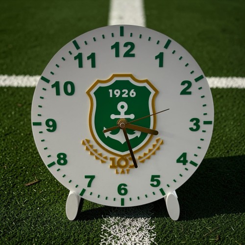 Zegar jubileuszowy 100-lecie klubu piłkarskiego Kotwica Kórnik