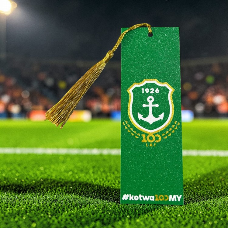 Zakładka do książki Kotwica Kórnik 100-lecie - Zielona