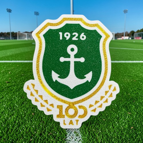 Magnes na lodówkę Kotwica Kórnik - Herb 100 lat