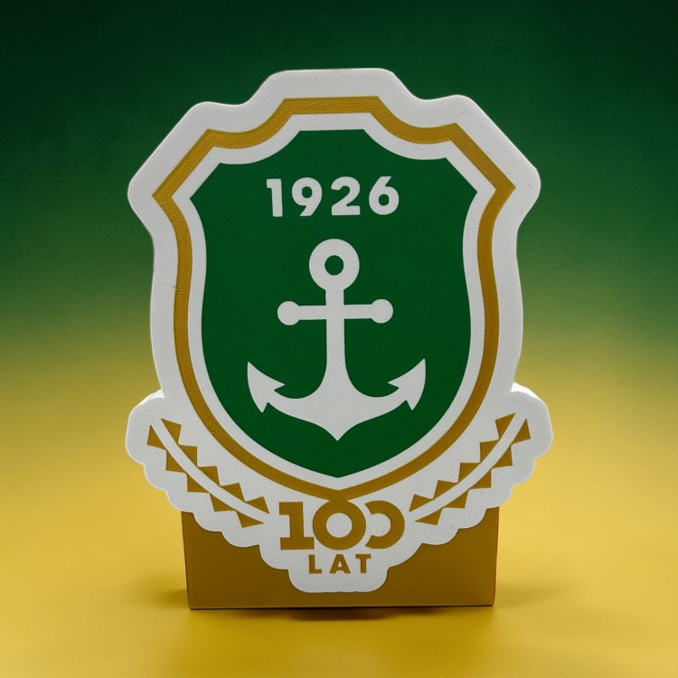 Lightbox / Lampka LED Kotwica Kórnik - Herb 100 lat