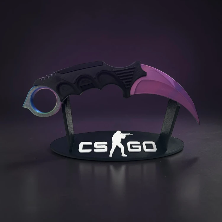 Nóż Karambit (MARBLE) Dekoracja CSGO i CS2 Druk 3D