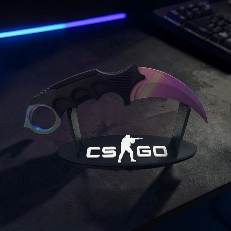 Nóż Karambit (MARBLE) Dekoracja CSGO i CS2 Druk 3D