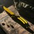 Nóż motylkowy (butterfly) (GOLD) Dekoracja CSGO i CS2 Druk 3D